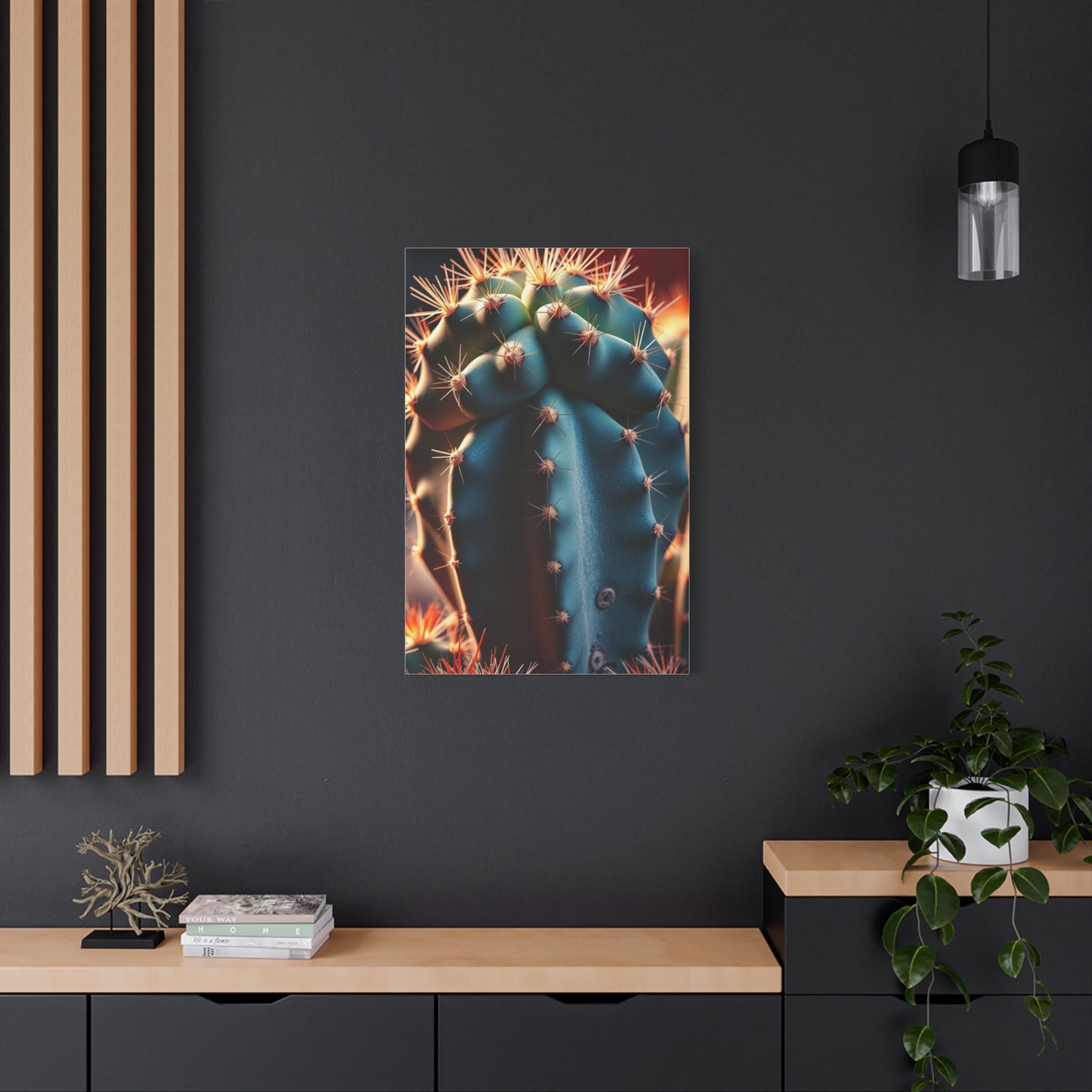 Succulent Serenity Art Wall Art & Canvas Print
