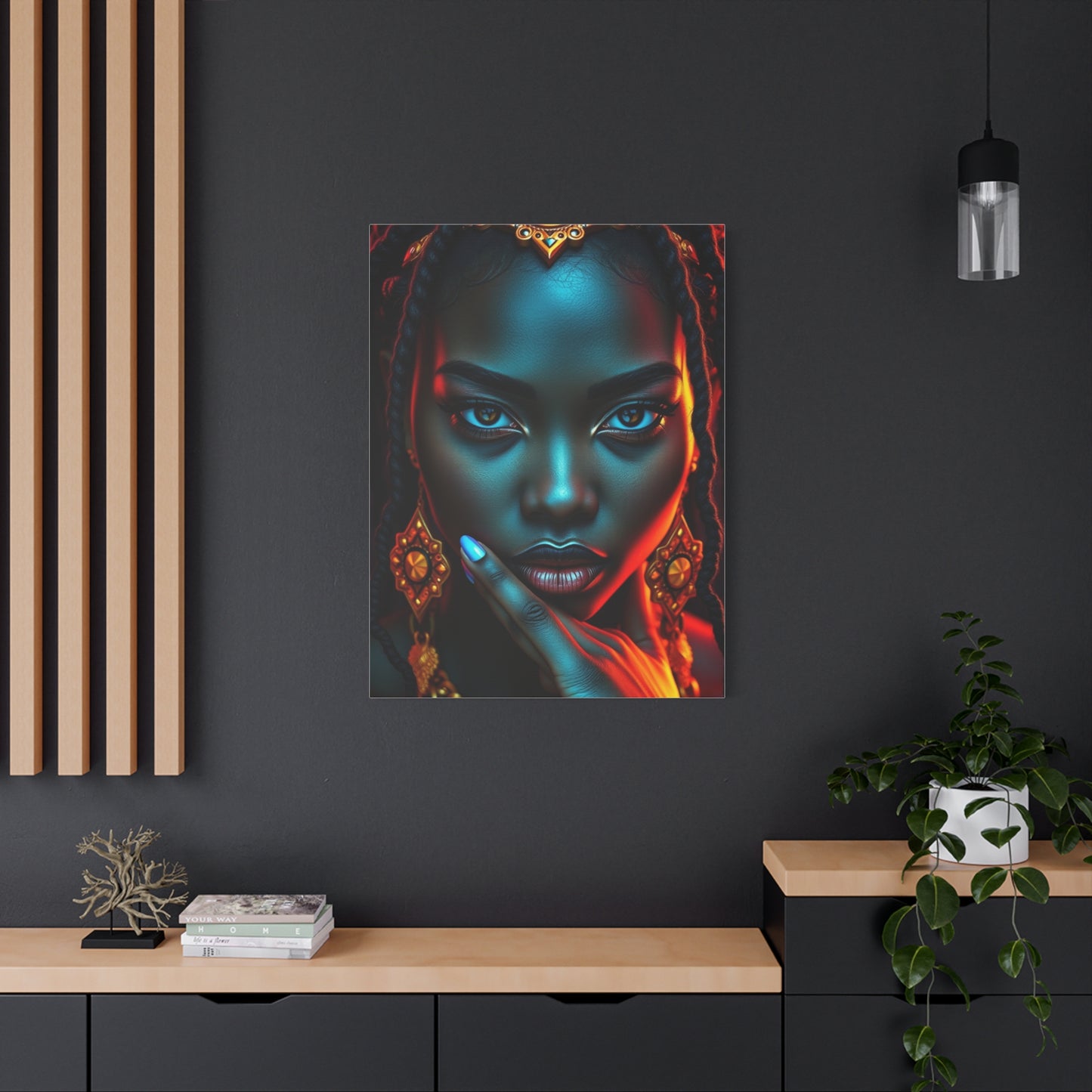 BlackGirlMagic Art Luxury Canvas Wall Art & Canvas Print
