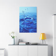Crowned Water Splash Wall Art & Canvas Prints