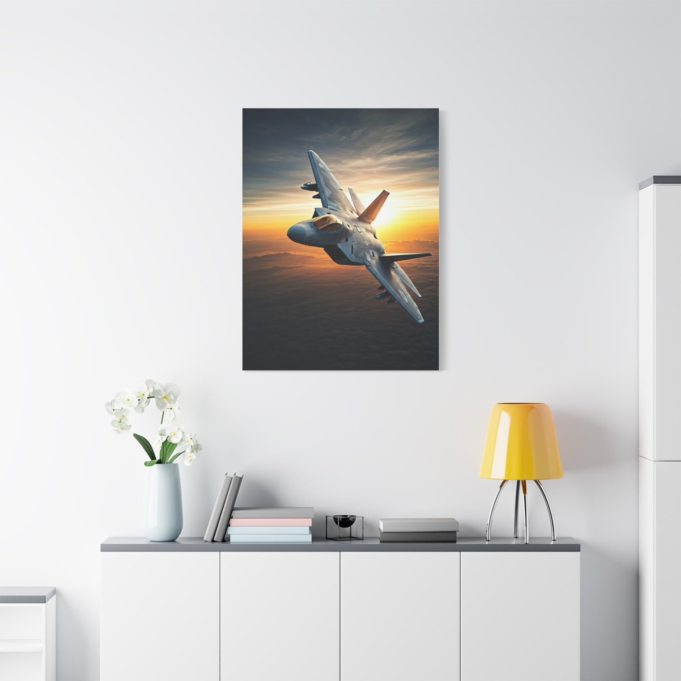 Supersonic Jet Breakthrough Wall Art & Canvas Prints