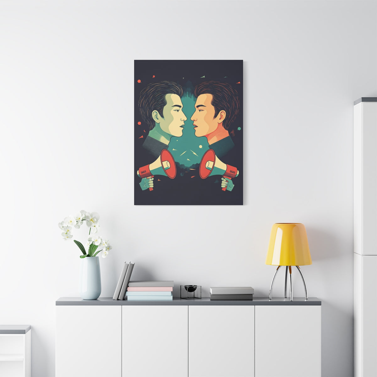Voices in Conflict Wall Art & Canvas Prints