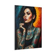 Ember Ink Muse Portrait Wall Art & Canvas Print