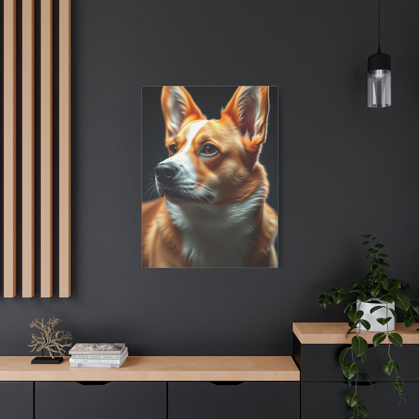 Vision Corgi Dog Art Art Wall Art & Canvas Print