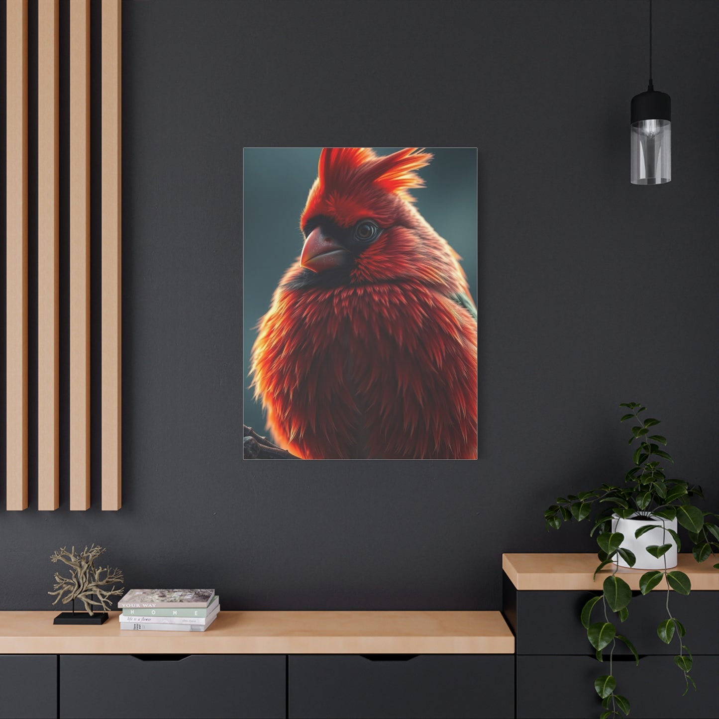 Gilded Cardinal Tableau