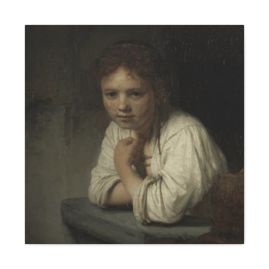 Girl At A Window Wall Art & Canvas Prints