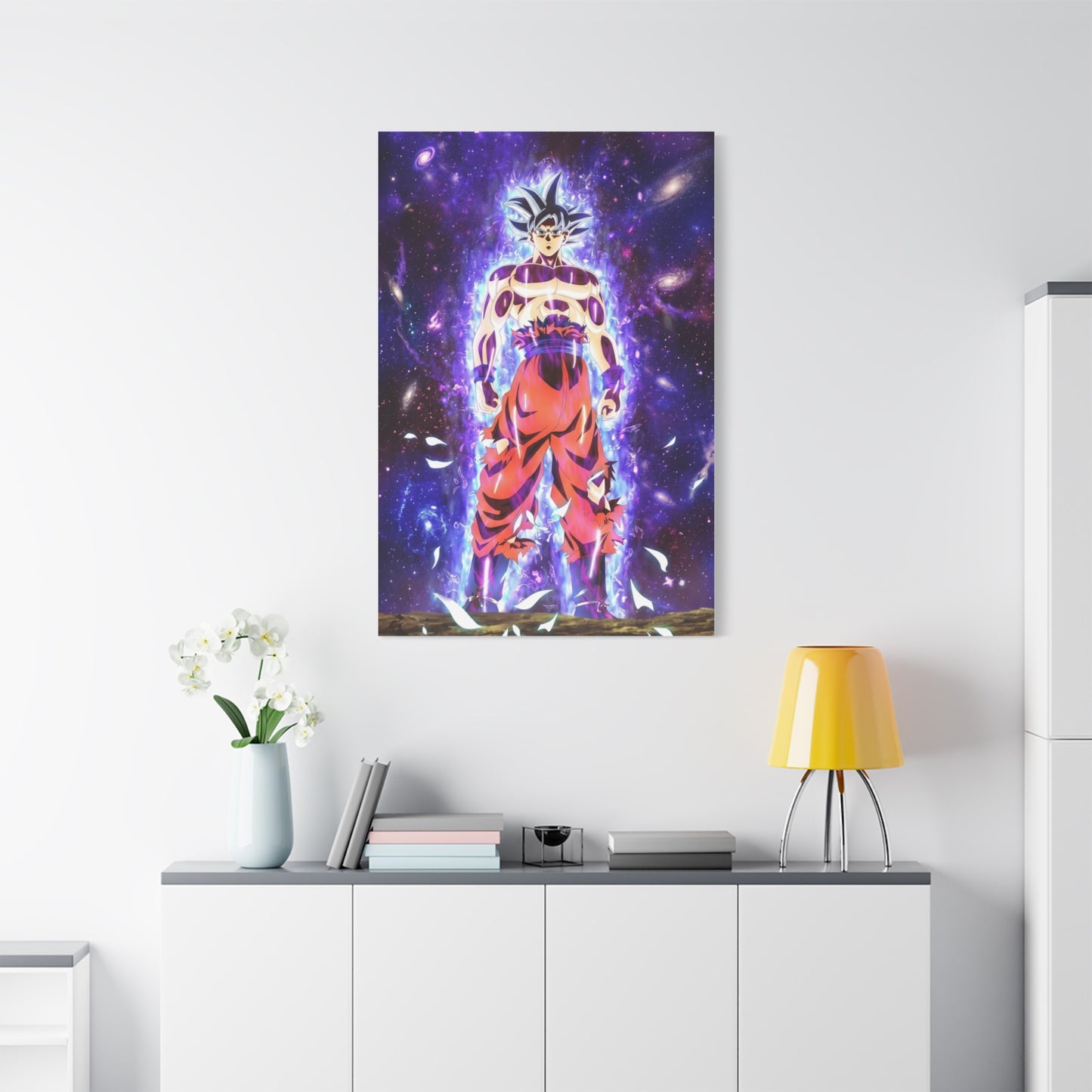 Dragon Ball Z Perfected Ultra Instinct Goku Poster Wall Art & Canvas Print