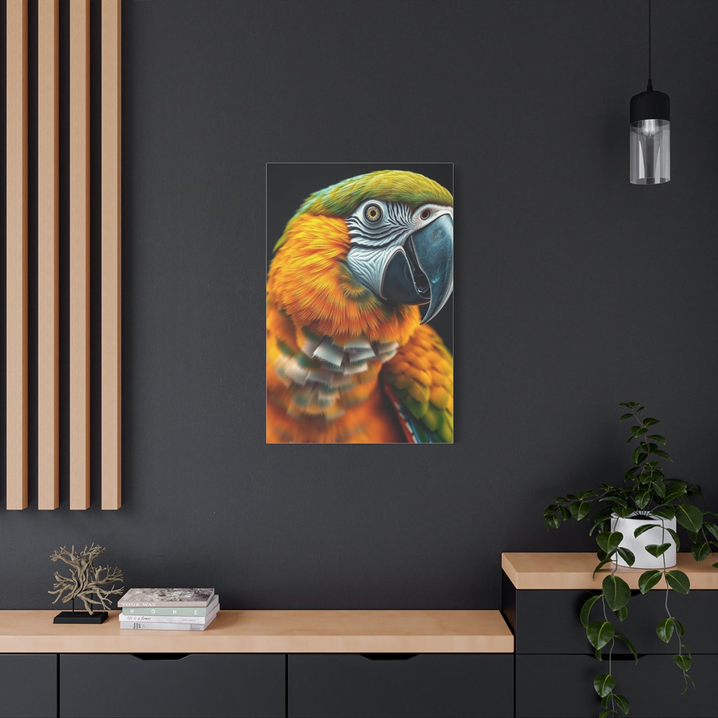 Vision Parrot Art Art Wall Art & Canvas Print