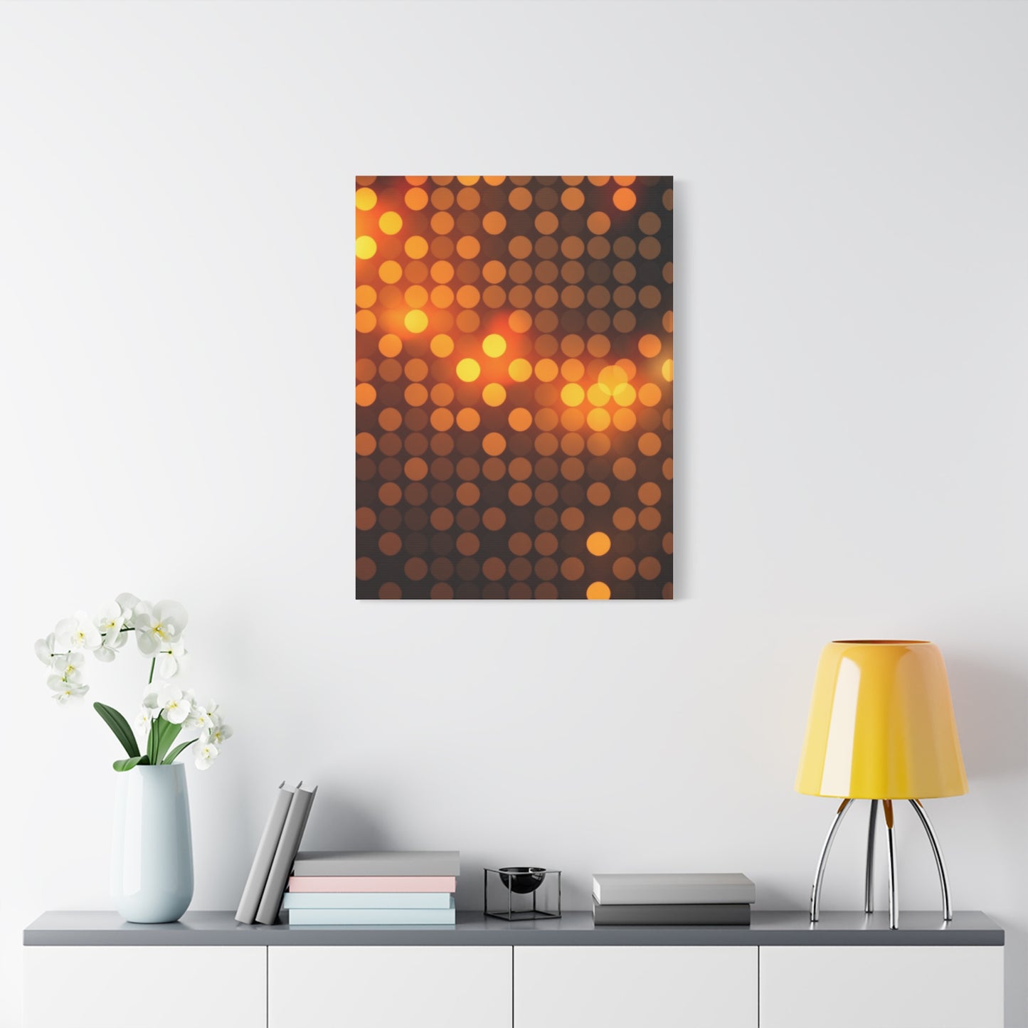 Polka Dot Pattern Art Supreme Gallery Wall Art & Canvas Print