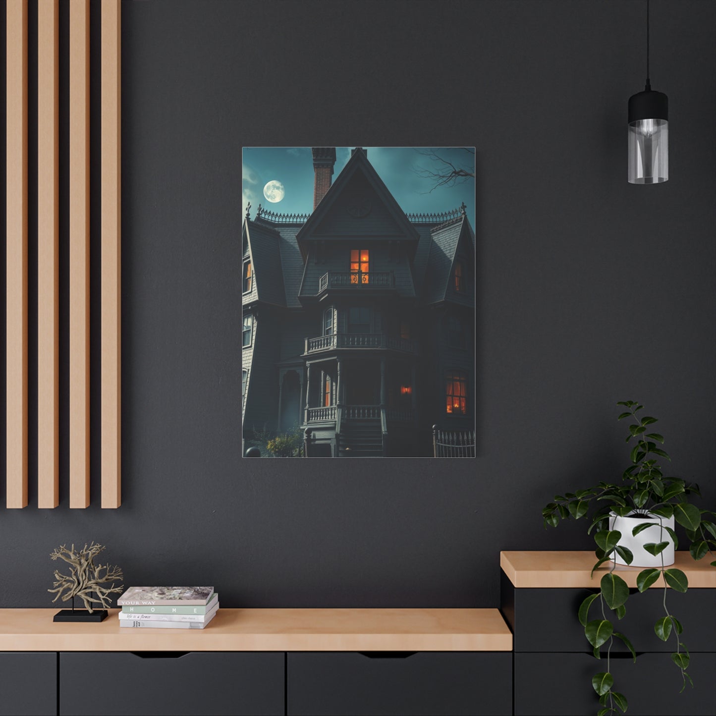 Collection Haunted House Art Art Wall Art & Canvas Print