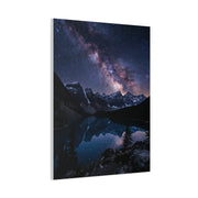 Milky Way Alpine Lake Wall Art & Canvas Print