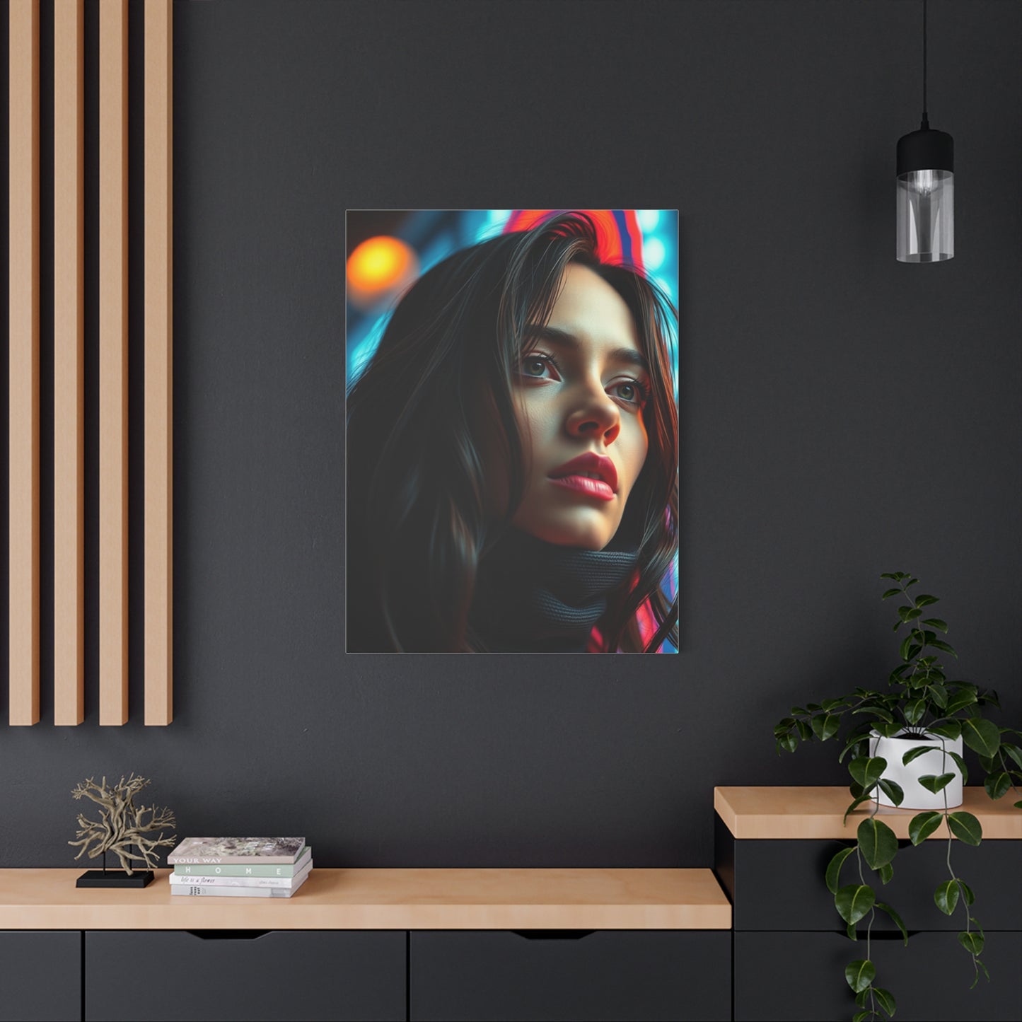 70’s Aesthetic Art Refined Canvas Wall Art & Canvas Print