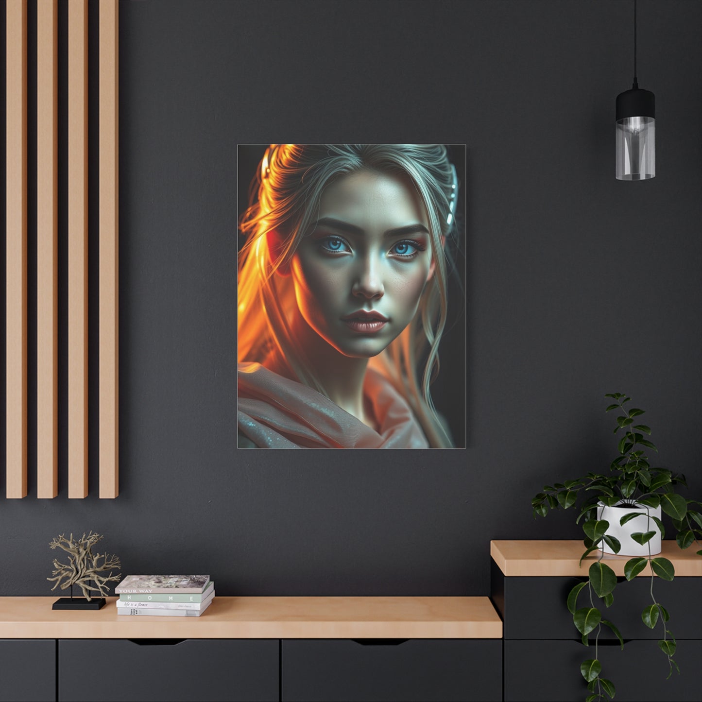 Radiant Cyber Canvas