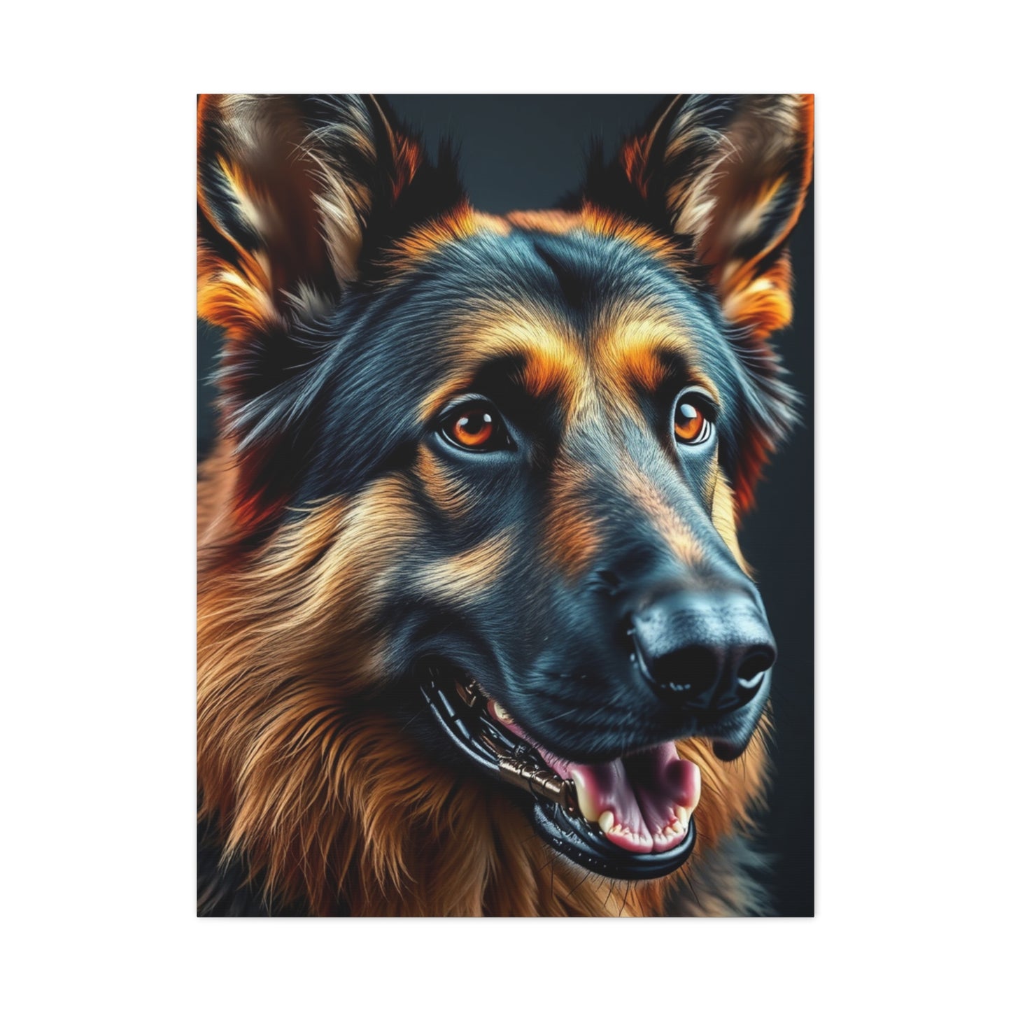 German Shepherd Art Supreme Canvas Wall Art & Canvas Print
