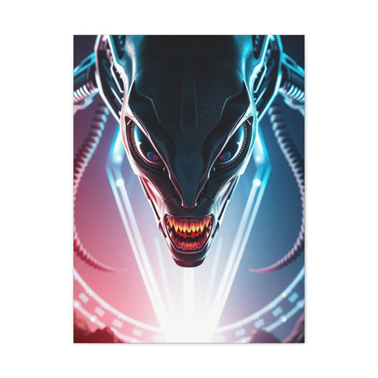 Supreme Alien Art Beautiful Collection Wall Art & Canvas Print
