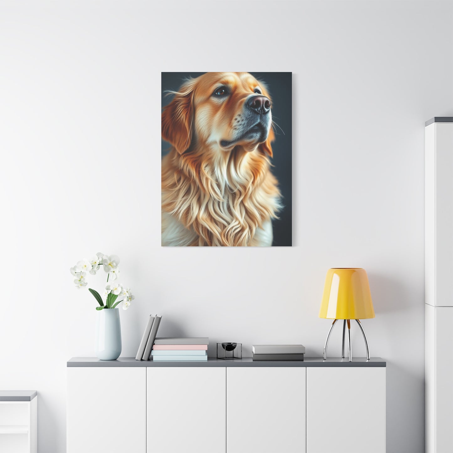Golden Retriever Art Luxury Canvas Wall Art & Canvas Print