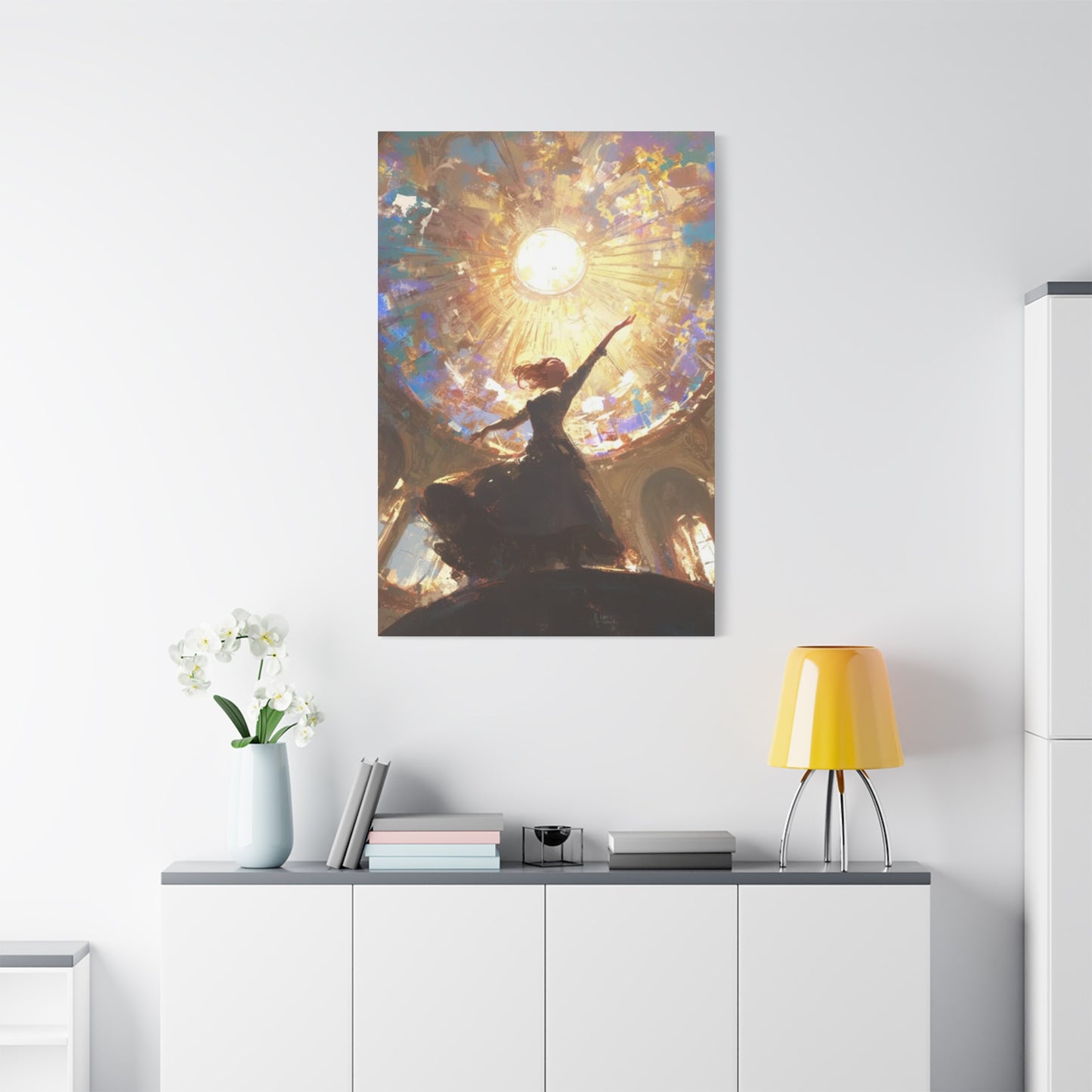Women Dancing God Light Wall Art & Canvas Prints