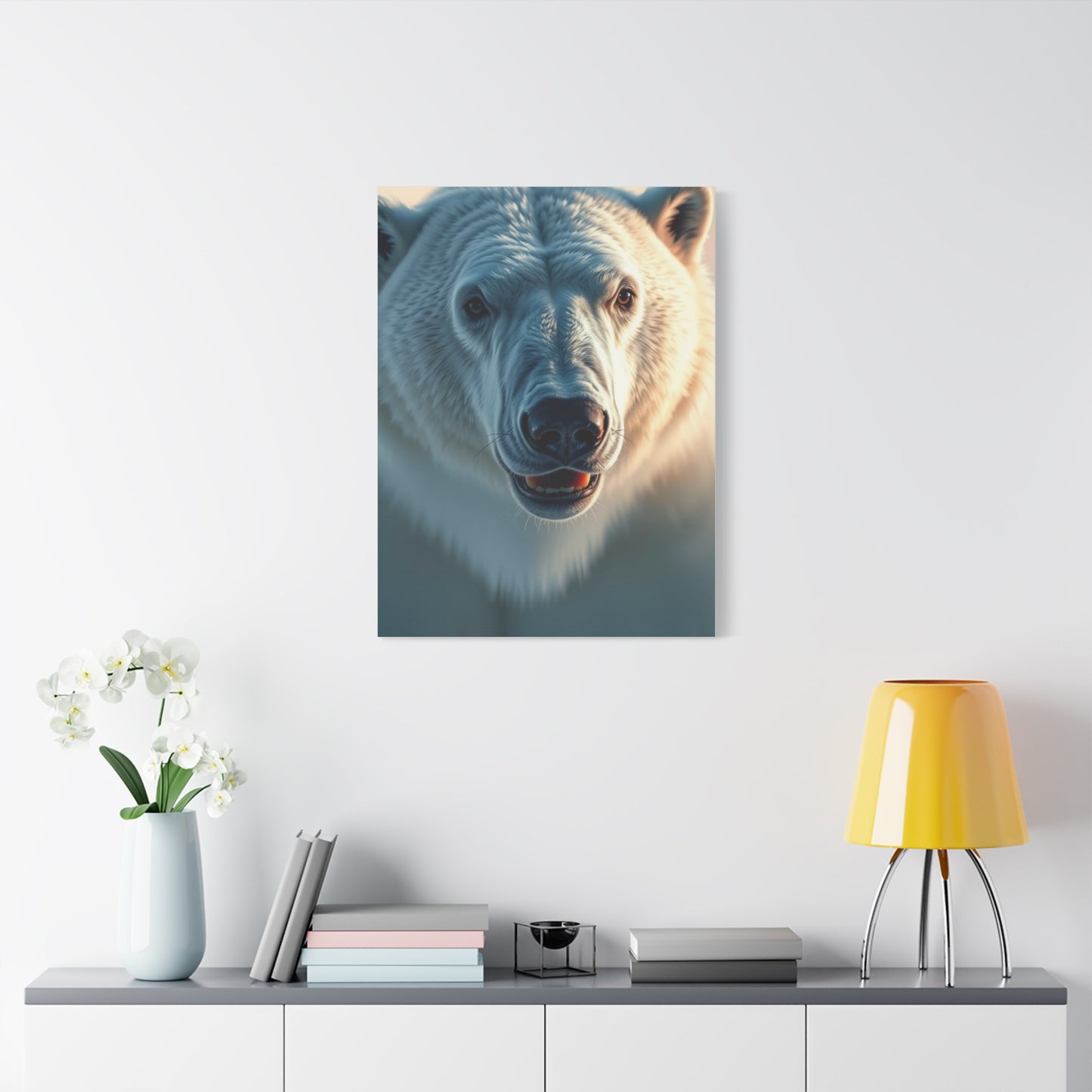 Polar Bear Art Supreme Canvas Wall Art & Canvas Print