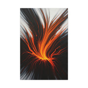 Fiery Energy Surge Abstract Wall Art & Canvas Prints