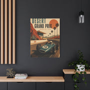 Desert Grand Prix Motorsport Sports Wall Art & Canvas Print