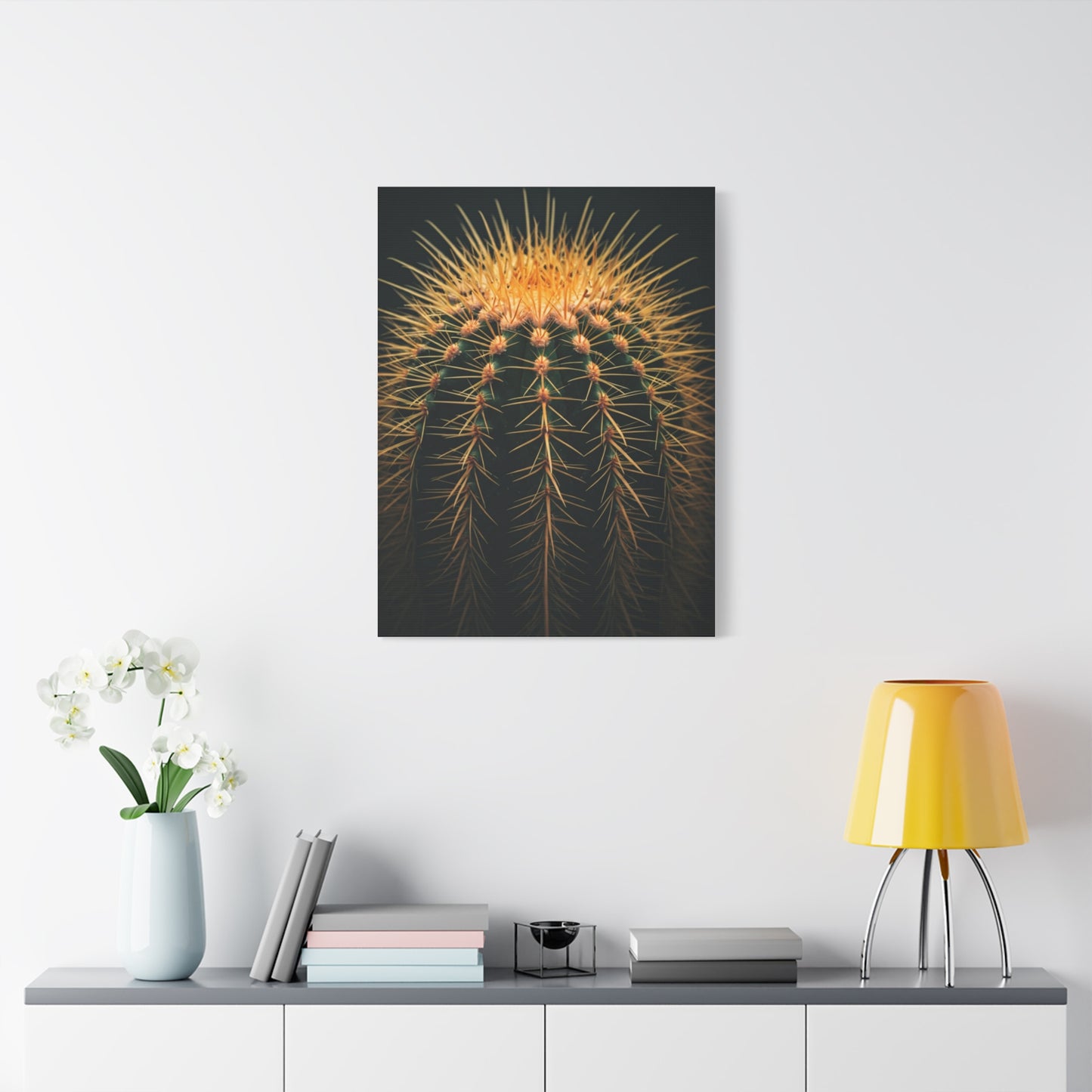 Sunset Crown Cactus Wall Art & Canvas Prints