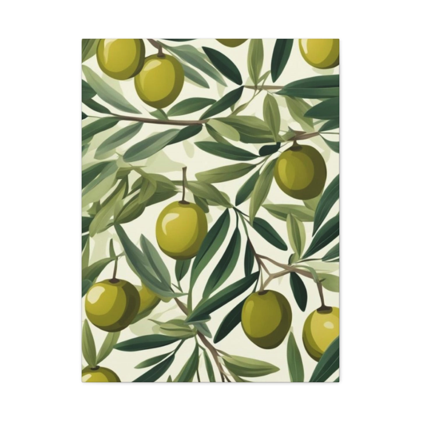 Olive Green Fruits Wall Art & Canvas Prints