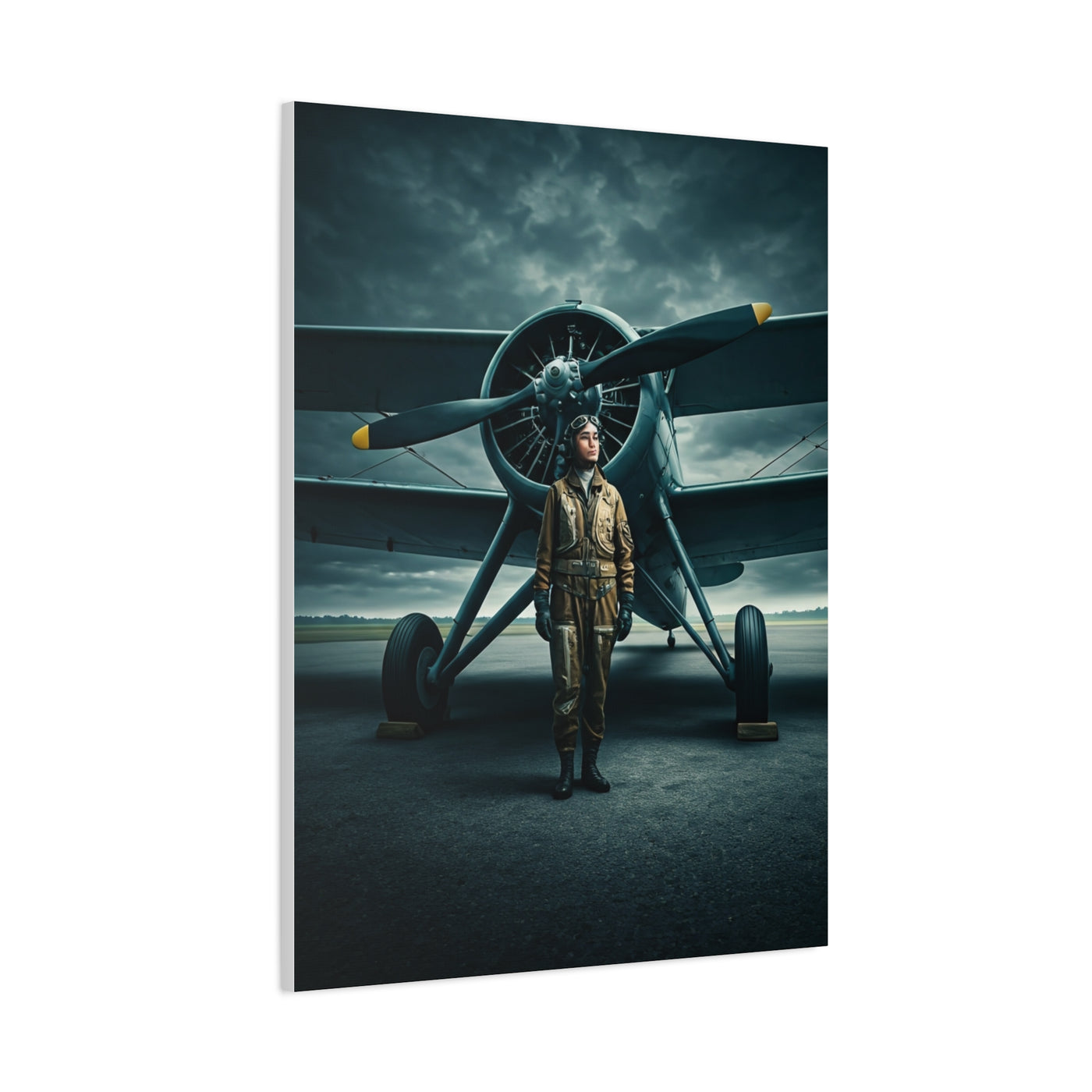 Pilot and Propeller Legacy Wall Art & Canvas Prints
