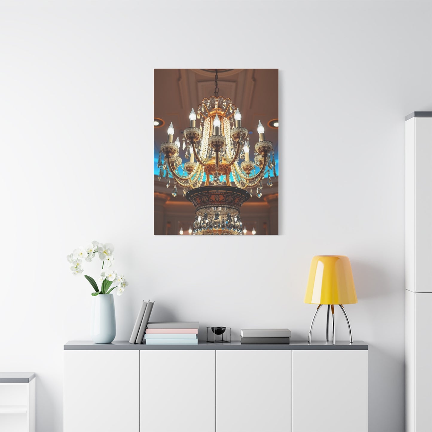 Chandelier Art Luxury Canvas Wall Art & Canvas Print