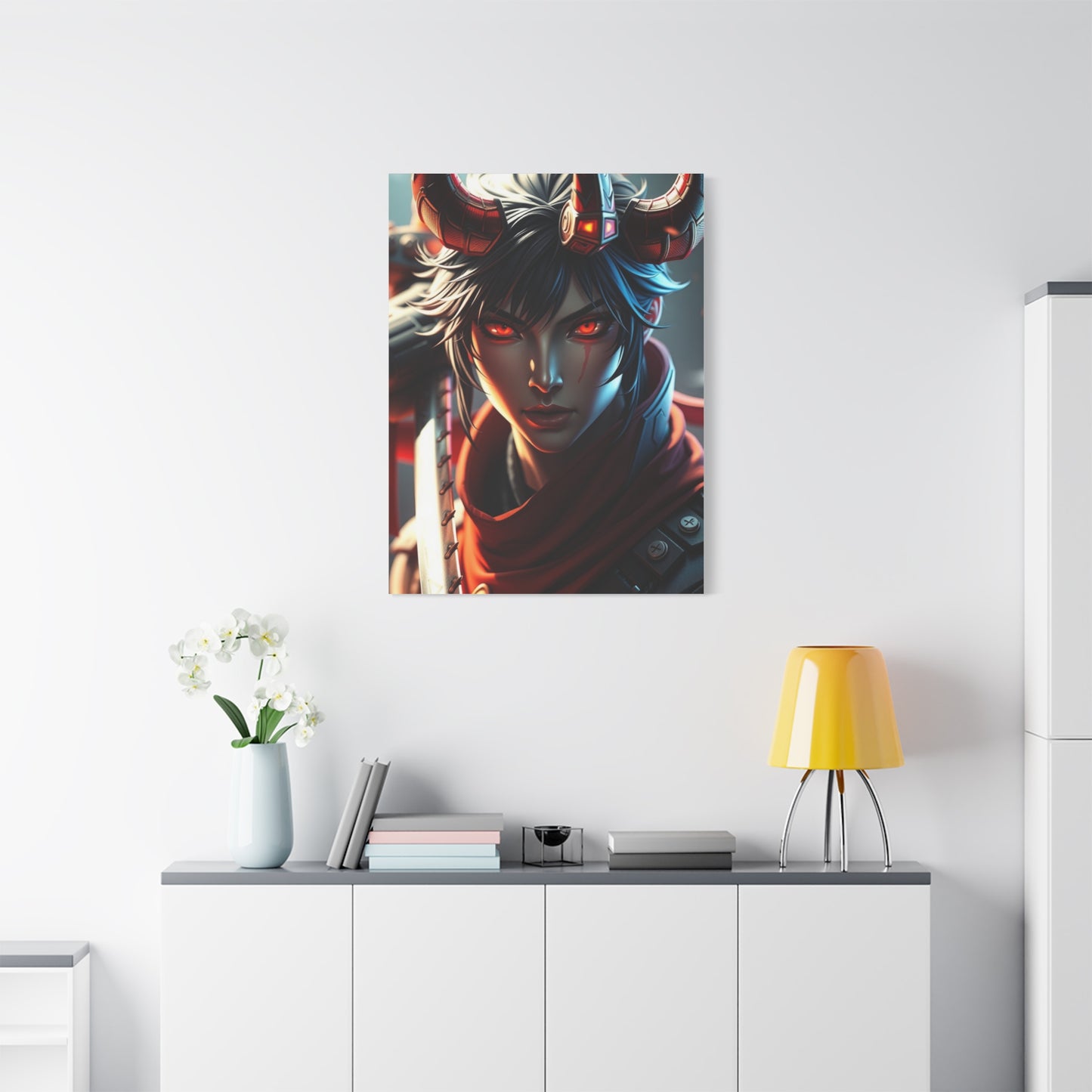 Demon Slayer Characters Art Luxury Canvas Wall Art & Canvas Print