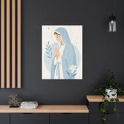 Minimalist Modern Mary Wall Art & Canvas Print