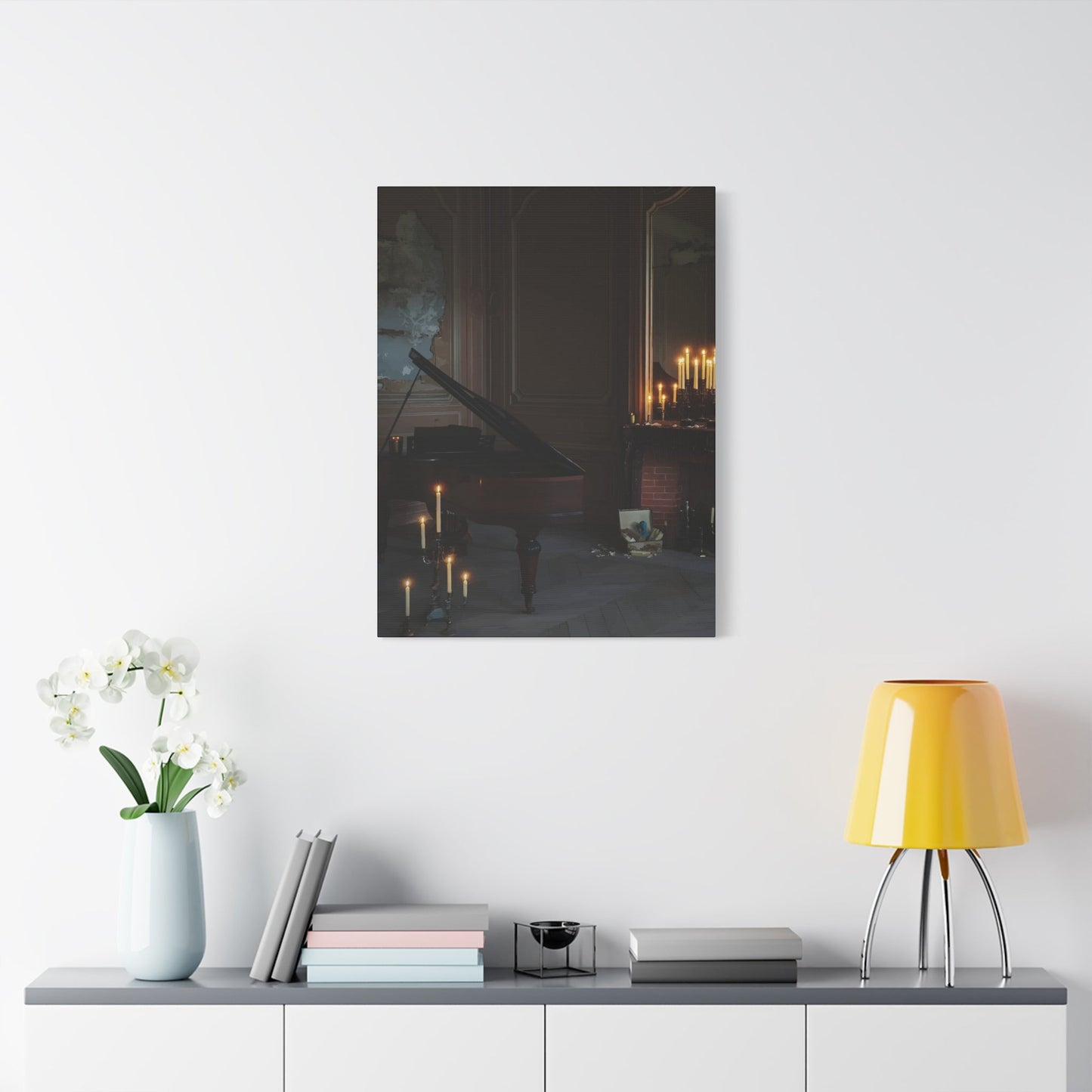 Candlelit Room Wall Art & Canvas Prints