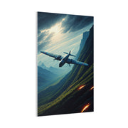 Canyon Strike Fighter Mission Wall Art & Canvas Prints