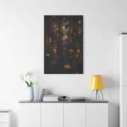 Moonlit Bayou Firefly Scene Wall Art & Canvas Print