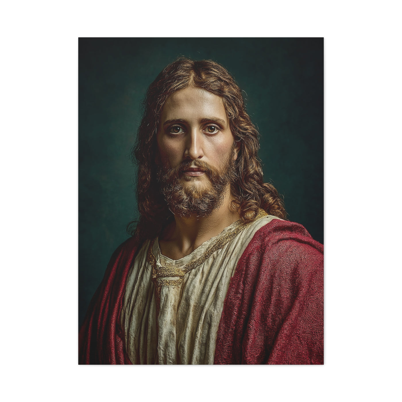 Christ Portrait Contemporary Devotional Wall Art & Canvas Print