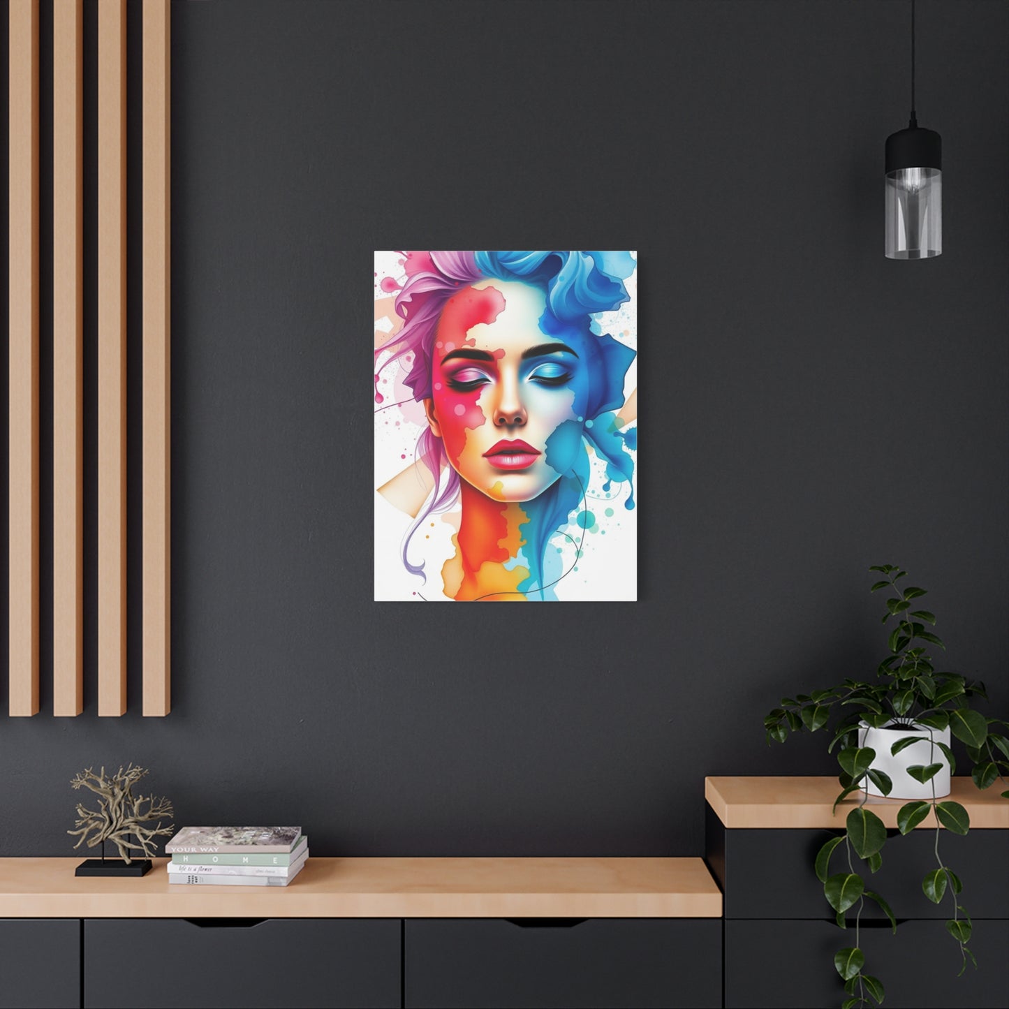 Vision Watercolor Art Art Wall Art & Canvas Print