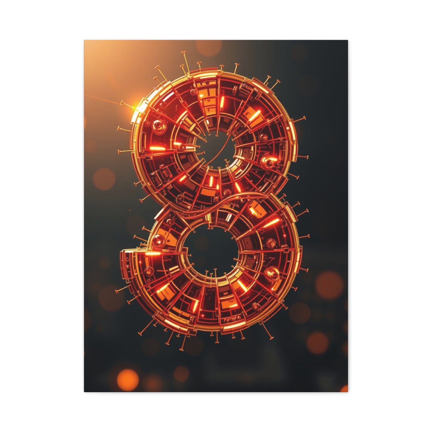 Numbers Art Supreme Canvas Wall Art & Canvas Print