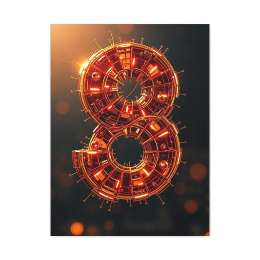 Numbers Art Supreme Canvas Wall Art & Canvas Print