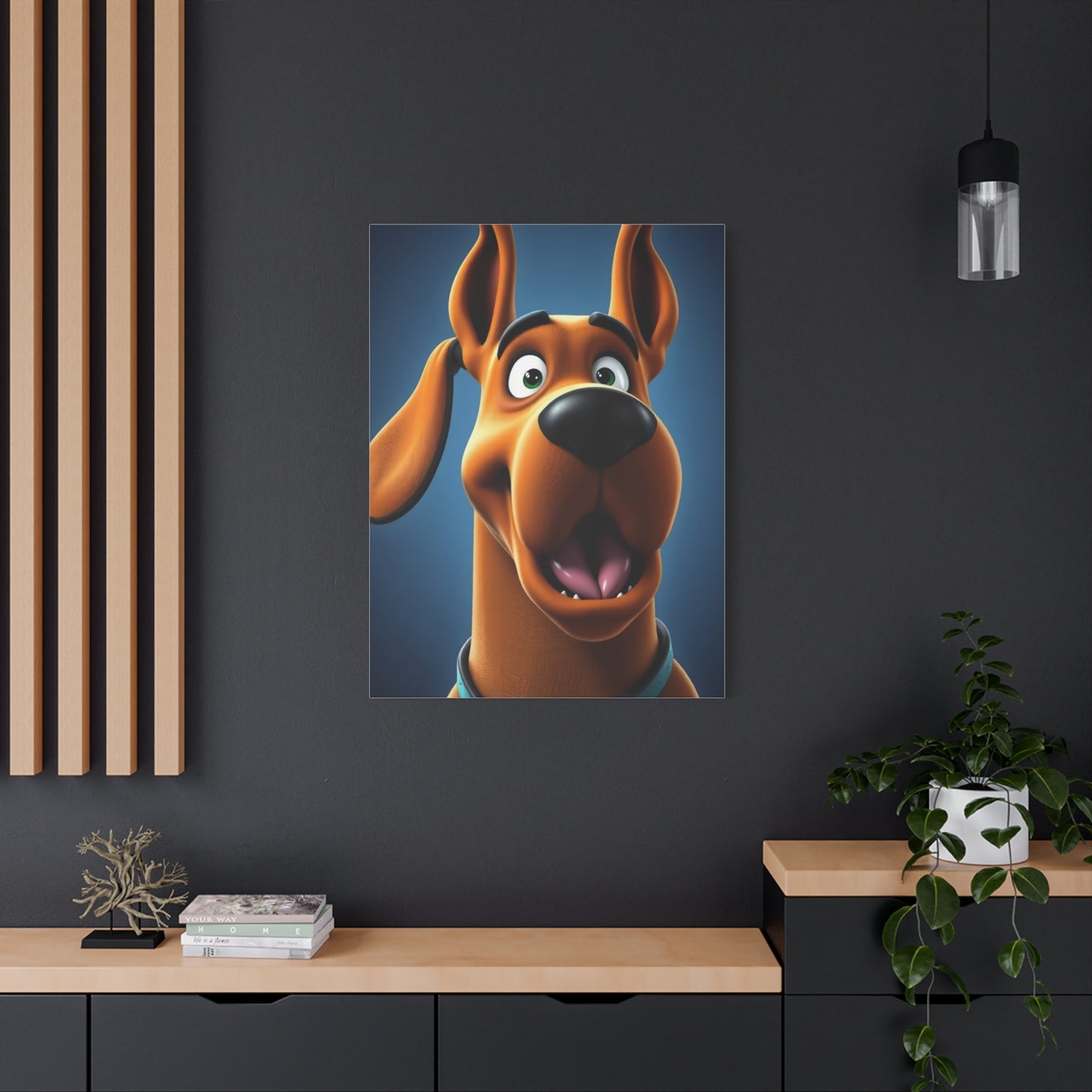 Supreme Scooby-Doo (TV Series) Characters Art Beautiful Collection Wall Art & Canvas Print