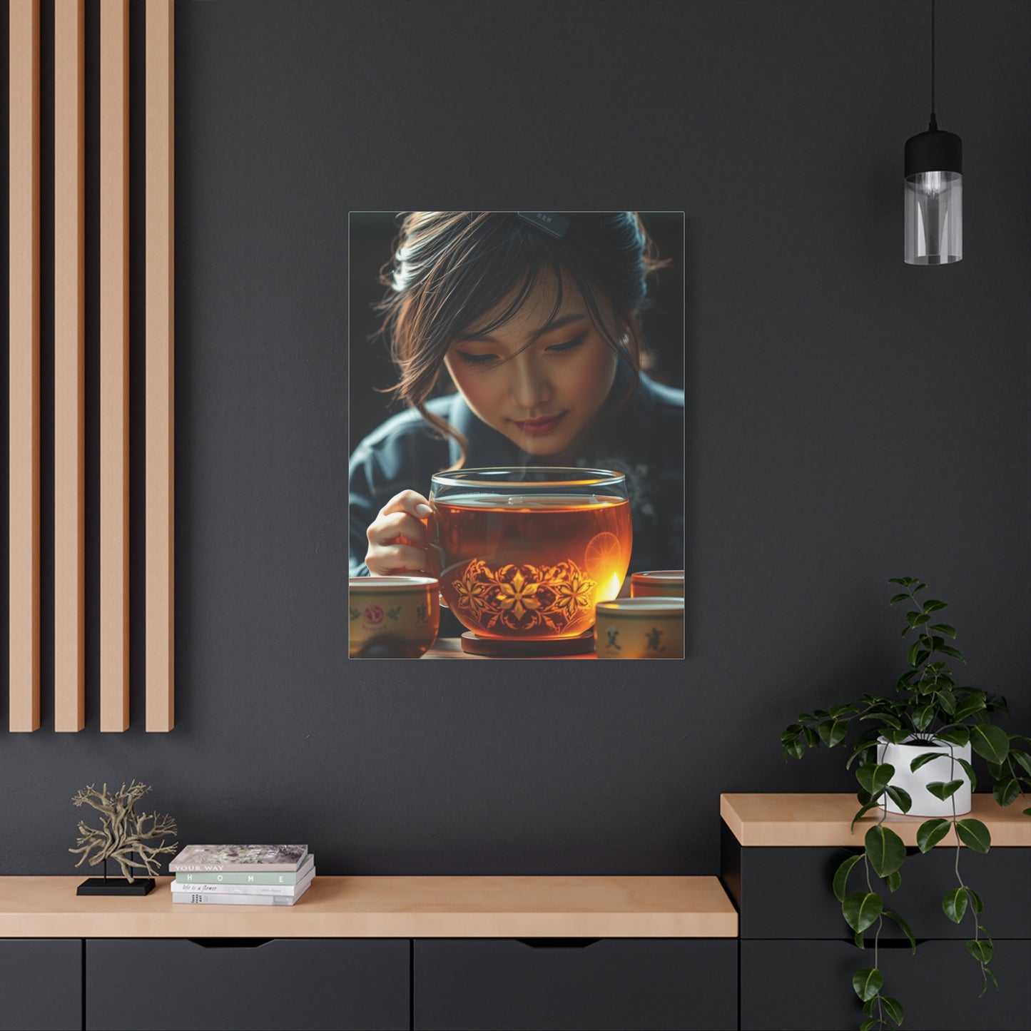 Tea Art Supreme Canvas Wall Art & Canvas Print