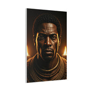 Regal Warrior King Portrait Wall Art & Canvas Prints