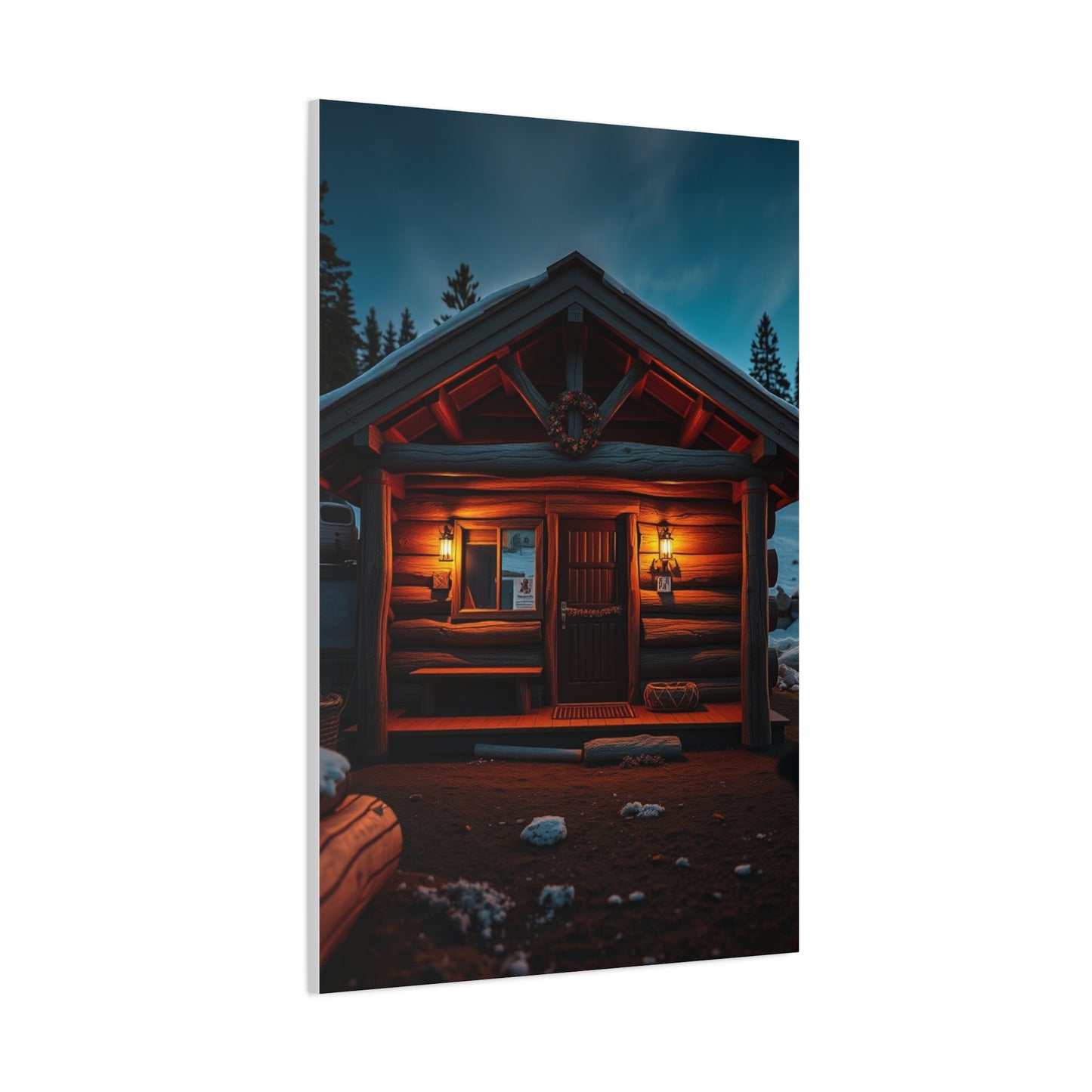 Masterpiece Cabin Art Vision Wall Art & Canvas Print