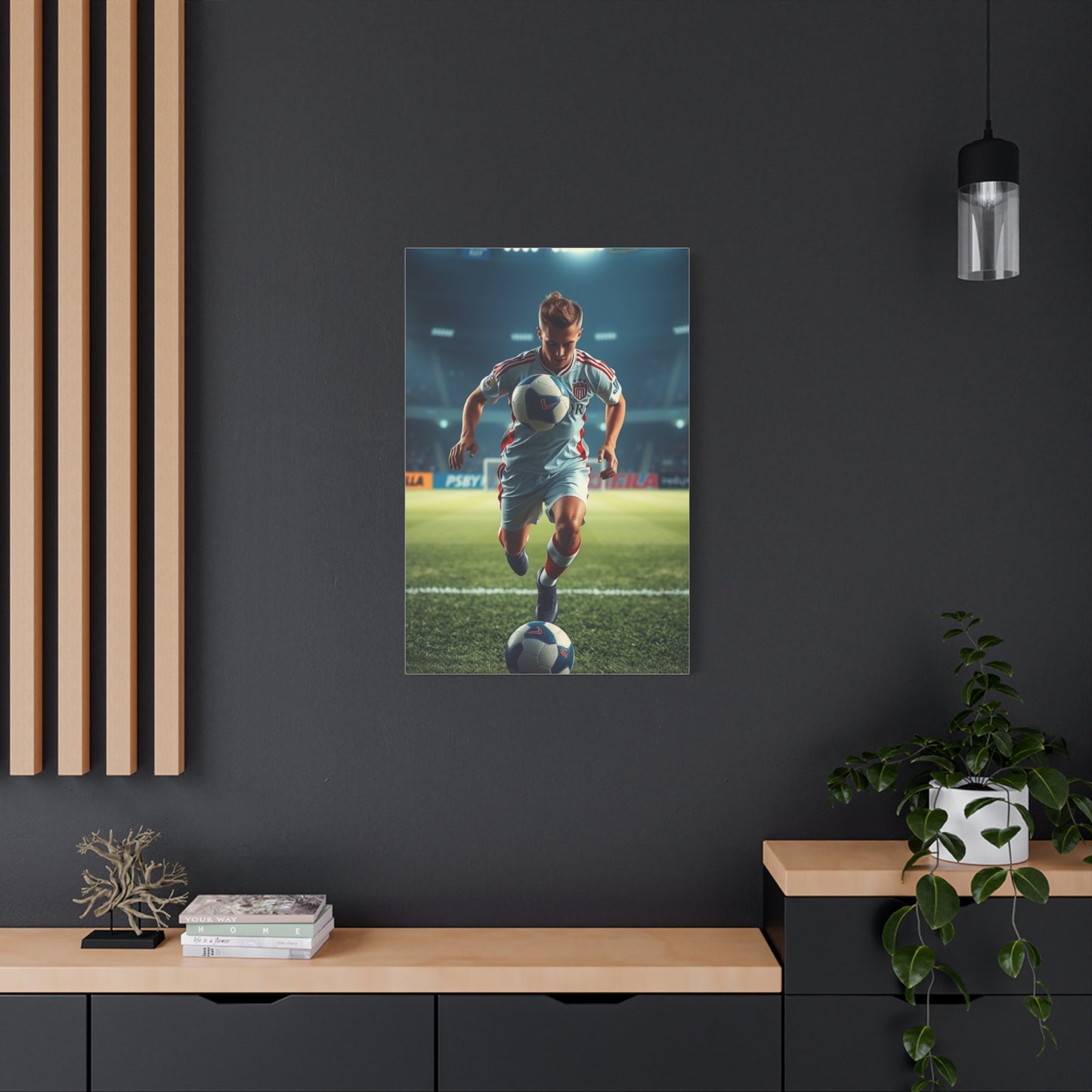 Masterpiece Soccer Art Vision Wall Art & Canvas Print