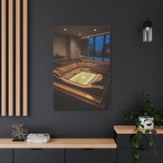 Luxury Stadium Architecture Model Sports Wall Art & Canvas Print