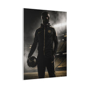 Athlete Stadium Editorial Portrait Wall Art & Canvas Print