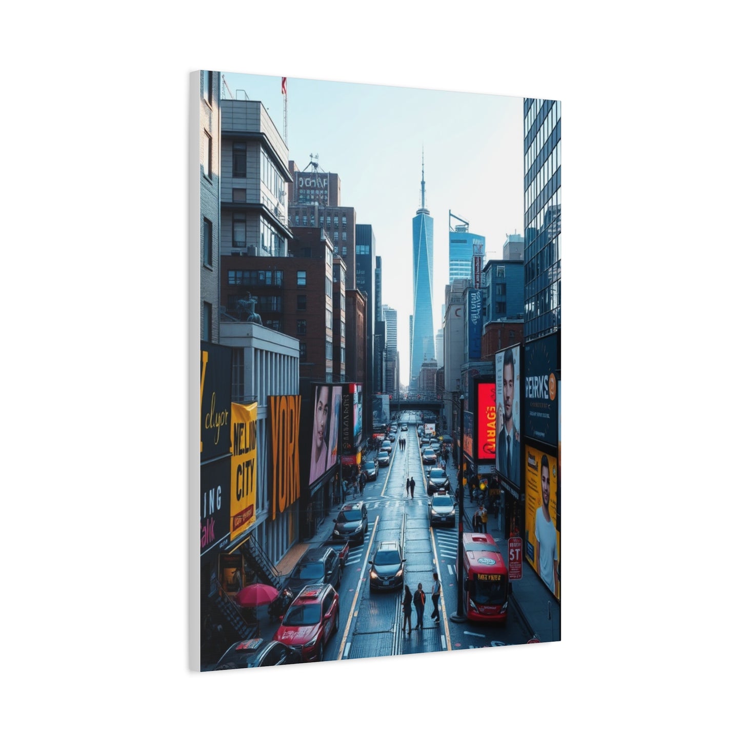 Gothams Stroll Reverie Wall Art & Canvas Print