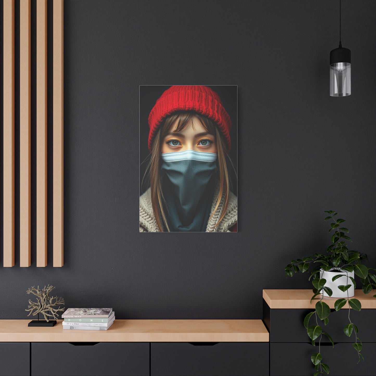 Faceless Portraits Art Canvas Art 3 Wall Art & Canvas Print