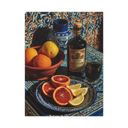 Italian Citrus & Majolica Still Life Wall Art & Canvas Print