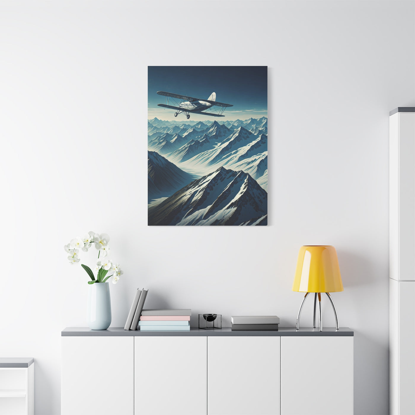 Mountain Range Aviation Escape Wall Art & Canvas Prints