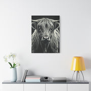 Highland Longhorn Portrait Wall Art & Canvas Prints