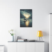 Storm Horizon Runway Flight Wall Art & Canvas Prints