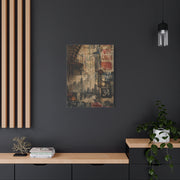 Urban Vintage Collage Skyline Wall Art & Canvas Print